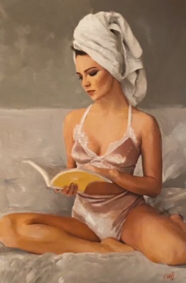 Painting titled "Three Magic Words" by William Oxer F.R.S.A., Original Artwork, Acrylic