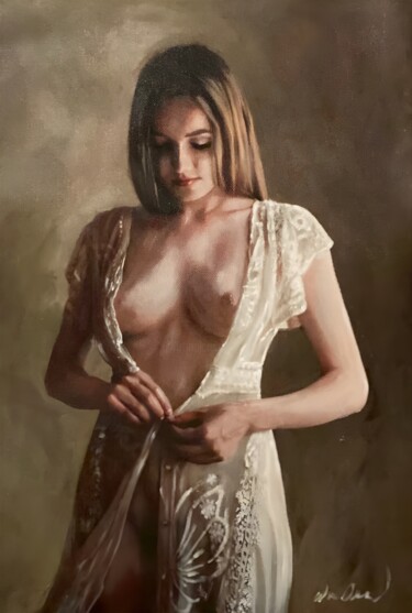 Painting titled "'THAT WONDERFUL FEE…" by William Oxer F.R.S.A., Original Artwork, Oil