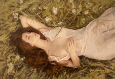 Peinture intitulée "'The Ravishing'" par William Oxer F.R.S.A., Œuvre d'art originale, Huile