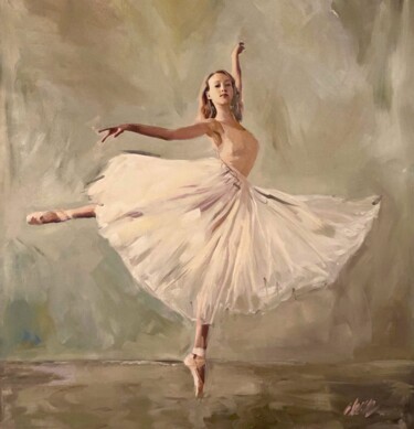 Painting titled "'The Light In Grace'" by William Oxer F.R.S.A., Original Artwork, Oil