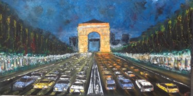 Painting titled "champs-elysees-2.jpg" by William Thielland, Original Artwork
