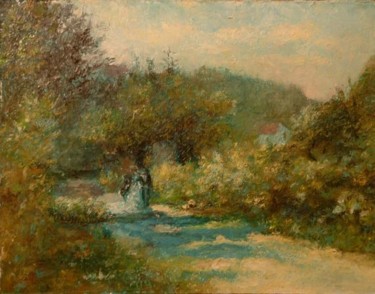 Painting titled "After Renoirs" by William Dunn, Original Artwork