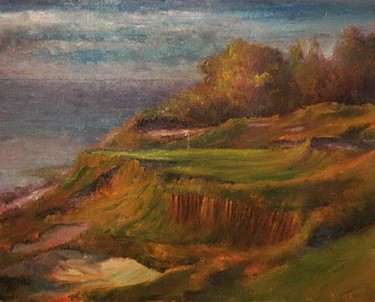 Painting titled "#17 at Whistling St…" by William Dunn, Original Artwork, Oil