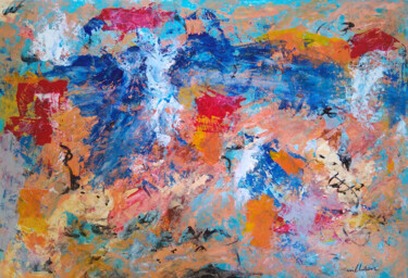 Peinture intitulée "sem título opus47" par William Jones Araujo Mota (william mota), Œuvre d'art originale, Acrylique