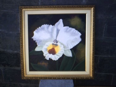Pintura intitulada "Orquídea" por Willian Araújo, Obras de arte originais