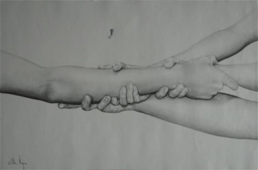 Pintura titulada "Juntos por Siempre" por Willis Vega, Obra de arte original, Oleo