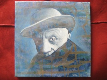 Painting titled "retrato Pablo Picas…" by Willo, Original Artwork