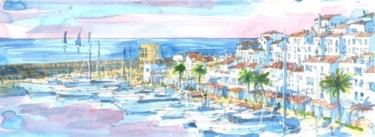 Peinture intitulée "Puerto Banus" par Willo, Œuvre d'art originale