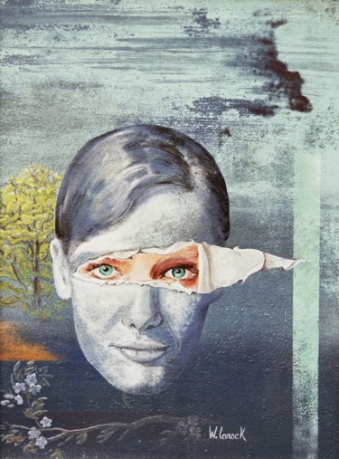 Peinture intitulée "vision-d-avenir.jpg" par Willy Larock, Œuvre d'art originale, Acrylique