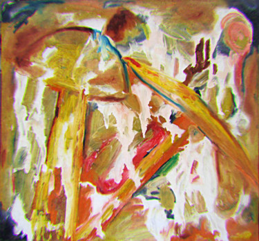 Картина под названием "Mushrooms. Грибы 30" - Dima Wilms, Подлинное произведение искусства, Масло