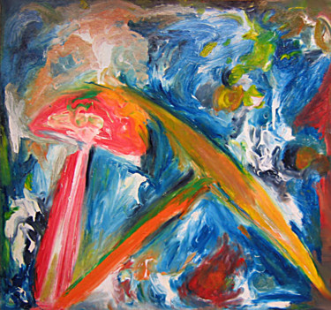 Картина под названием "Mushrooms. Грибы 26" - Dima Wilms, Подлинное произведение искусства, Масло