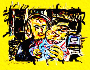Цифровое искусство под названием "Дима с ребенком  Di…" - Dima Wilms, Подлинное произведение искусства, 2D Цифровая Работа