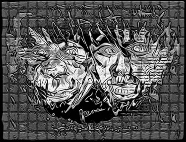 Digital Arts titled "разбойники   The ro…" by Dima Wilms, Original Artwork, 2D Digital Work