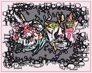 Arte digitale intitolato "разбойники   The ro…" da Dima Wilms, Opera d'arte originale, Lavoro digitale 2D