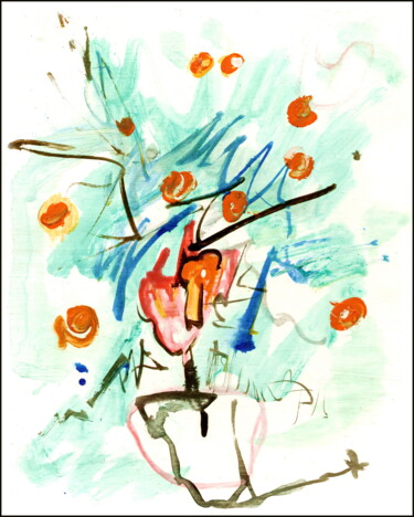 Рисунок под названием "bouquet 11.jpg" - Dima Wilms, Подлинное произведение искусства, Акрил
