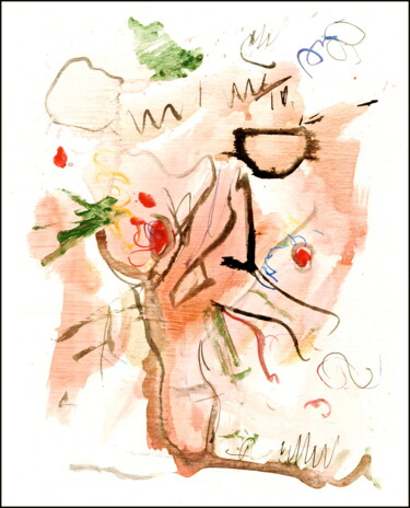 Disegno intitolato "bouquet 12.jpg" da Dima Wilms, Opera d'arte originale, Acrilico