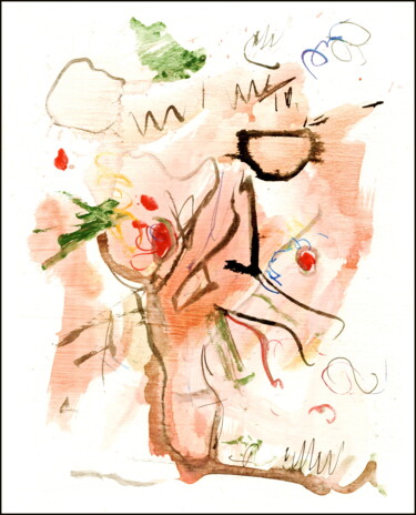 Dessin intitulée "bouquet 12.jpg" par Dima Wilms, Œuvre d'art originale, Acrylique