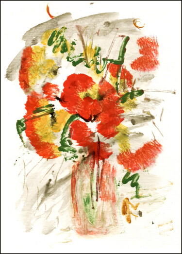 Рисунок под названием "bouquet 27.jpg" - Dima Wilms, Подлинное произведение искусства, Акрил