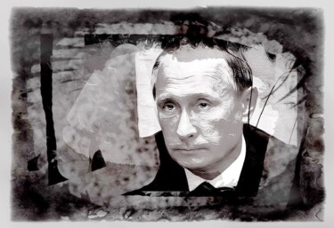 Digital Arts με τίτλο "Путин   Putin   6т" από Dima Wilms, Αυθεντικά έργα τέχνης, 2D ψηφιακή εργασία