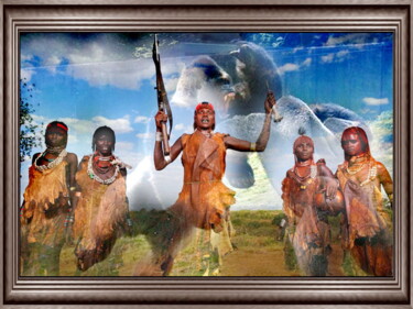 Arte digitale intitolato "Африка   Africa 4" da Dima Wilms, Opera d'arte originale, Lavoro digitale 2D