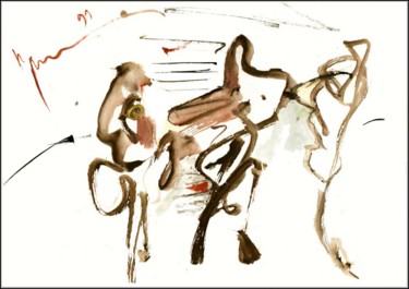 Рисунок под названием "Monstres Уроды Frea…" - Dima Wilms, Подлинное произведение искусства, Гуашь