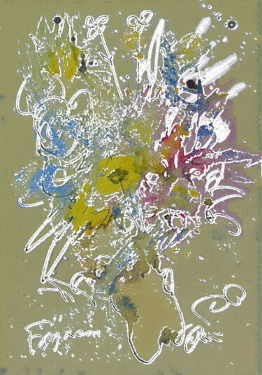Цифровое искусство под названием "букет bouquet 4афйц" - Dima Wilms, Подлинное произведение искусства, 2D Цифровая Работа