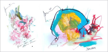 「заметив мою улитку,…」というタイトルのデジタルアーツ Dima Wilmsによって, オリジナルのアートワーク, 水彩画