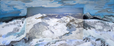 Malarstwo zatytułowany „горы   mountains” autorstwa Dima Wilms, Oryginalna praca, Akryl