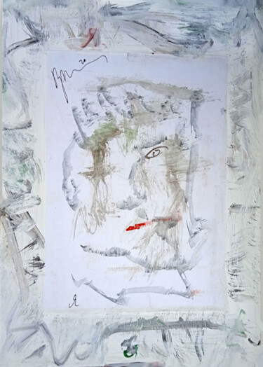 Рисунок под названием "Я  I  je" - Dima Wilms, Подлинное произведение искусства, Акрил