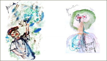Arts numériques intitulée "название в описании…" par Dima Wilms, Œuvre d'art originale, Aquarelle