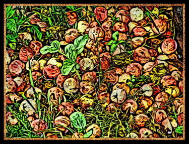 Digital Arts με τίτλο "ягоды  berries 2" από Dima Wilms, Αυθεντικά έργα τέχνης, Χειρισμένη φωτογραφία