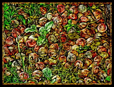 Цифровое искусство под названием "ягоды  berries 3" - Dima Wilms, Подлинное произведение искусства, Манипулированная фотогра…