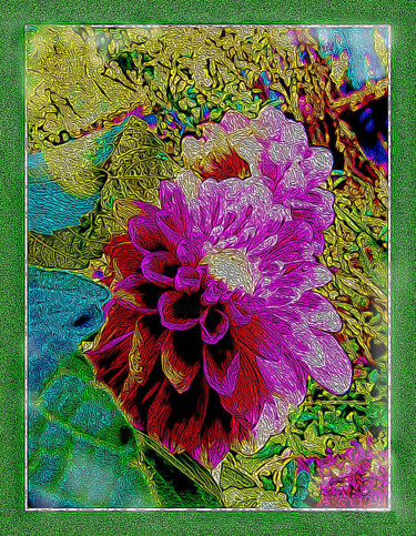 Arts numériques intitulée "цветы   flowers 1 м" par Dima Wilms, Œuvre d'art originale, Photographie manipulée