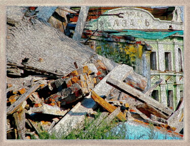 Arte digitale intitolato "развалины   ruins 8" da Dima Wilms, Opera d'arte originale, Fotografia manipolata