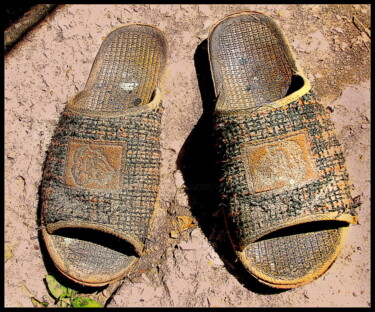 Цифровое искусство под названием "тапочки   slippers 1" - Dima Wilms, Подлинное произведение искусства, Манипулированная фот…