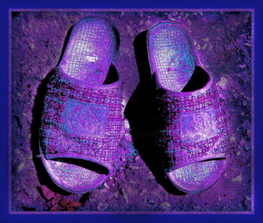 Digital Arts titled "тапочки   slippers…" by Dima Wilms, Original Artwork, Manipulated Photography