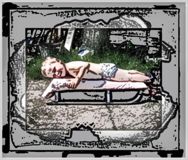 Digitale Kunst mit dem Titel "Леша  Lesha с84" von Dima Wilms, Original-Kunstwerk, Manipulierte Fotografie