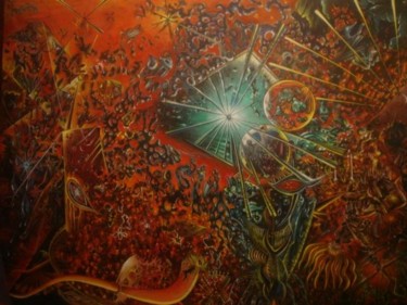 Painting titled "desintegracion.JPG" by Wily Robin, Original Artwork