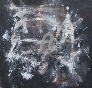 제목이 "Inner Voices #1"인 미술작품 Wimvandewege로, 원작, 아크릴 목재 패널에 장착됨