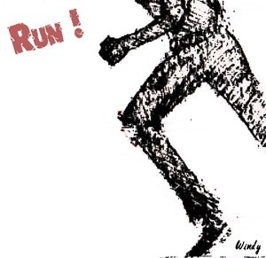 Drawing titled "Run" by Windyasari Septriani, Original Artwork