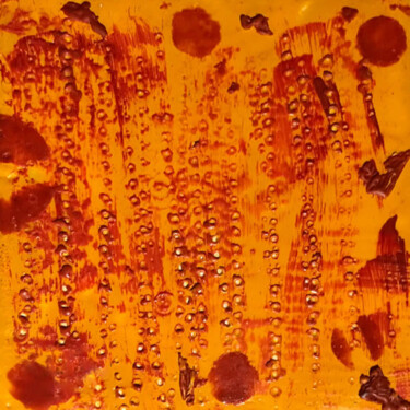 Painting titled "I don't have a clue" by Winnie Chrzanowski, Original Artwork, Encaustic