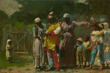Pintura intitulada "S'habiller pour le…" por Winslow Homer, Obras de arte originais, Óleo