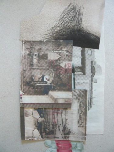 Collages intitulée "P1310999h.JPG" par Wirgin Armand, Œuvre d'art originale