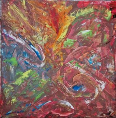 Картина под названием "Краски осени." - Wladimir Zizilin, Подлинное произведение искусства, Акрил