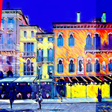 Painting titled "Verona 1" by Wlad Safronow, Original Artwork, Digital Painting