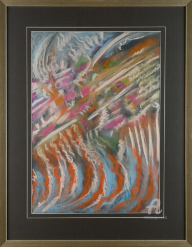 Painting titled ""ILLUMINATION OF TH…" by Włodzimierz Marian Nowak, Original Artwork, Pastel