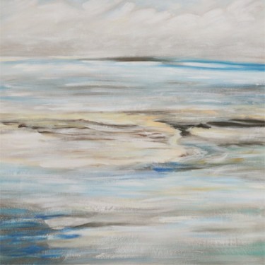 Malerei mit dem Titel "Seaside" von Wolfgang Mack, Original-Kunstwerk, Öl