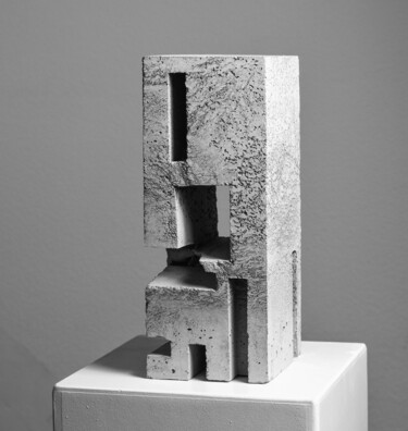 Sculpture intitulée "Durchgang" par Wolfgang Bittner, Œuvre d'art originale, Béton
