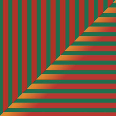 Arts numériques intitulée "Diagonale vert" par Wolf Thiele, Œuvre d'art originale, Travail numérique 2D