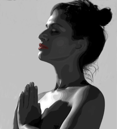 Niva Digitale Künste mit dem Titel "Niva" von Wolf Thiele, Original-Kunstwerk, 2D Digital Work